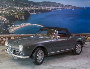 ALFA ROMEO -CLASSIC CAR RENTAL-HIRE – AMALFI COAST – Naples - SORRENTO